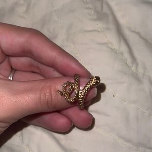 Gold Snake Ring